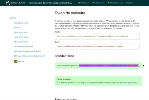 Banxico Key and MXN Prices